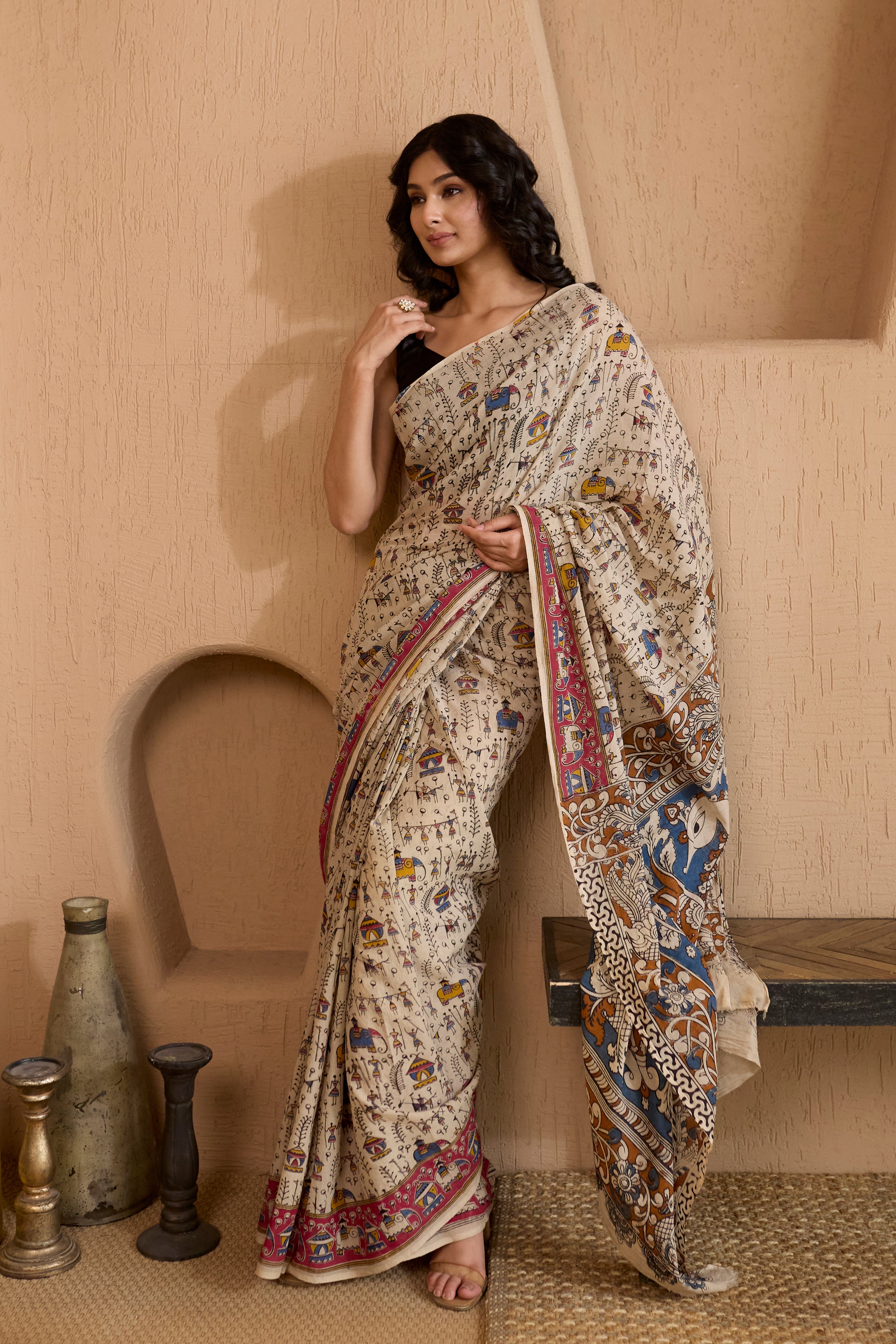 Blue Saree_2